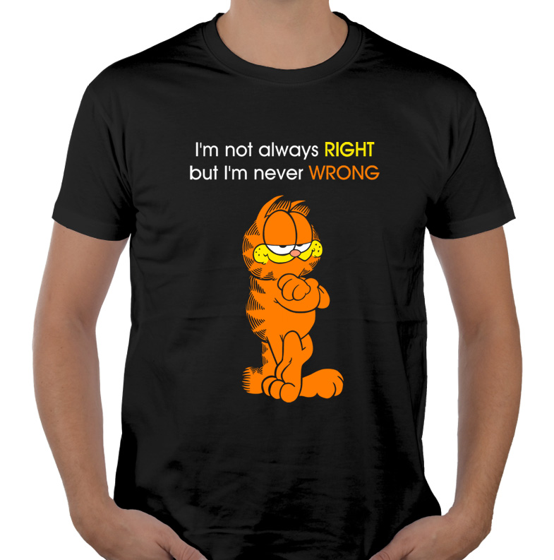 

Koszulka tshirt Not Always garfield sarkazm M