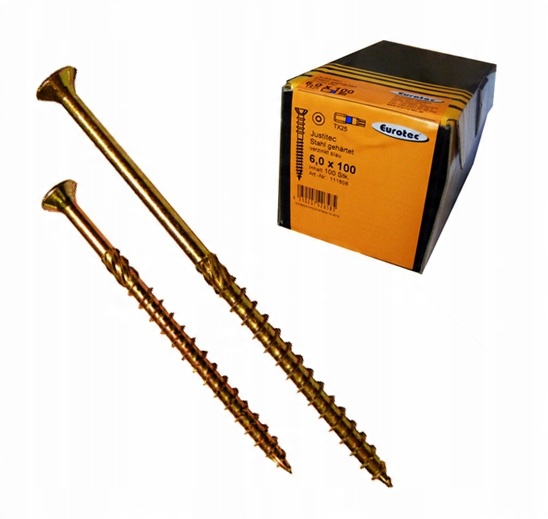 

Wkręty do drewna ciesielskie 3,5x50 Torx 100szt.