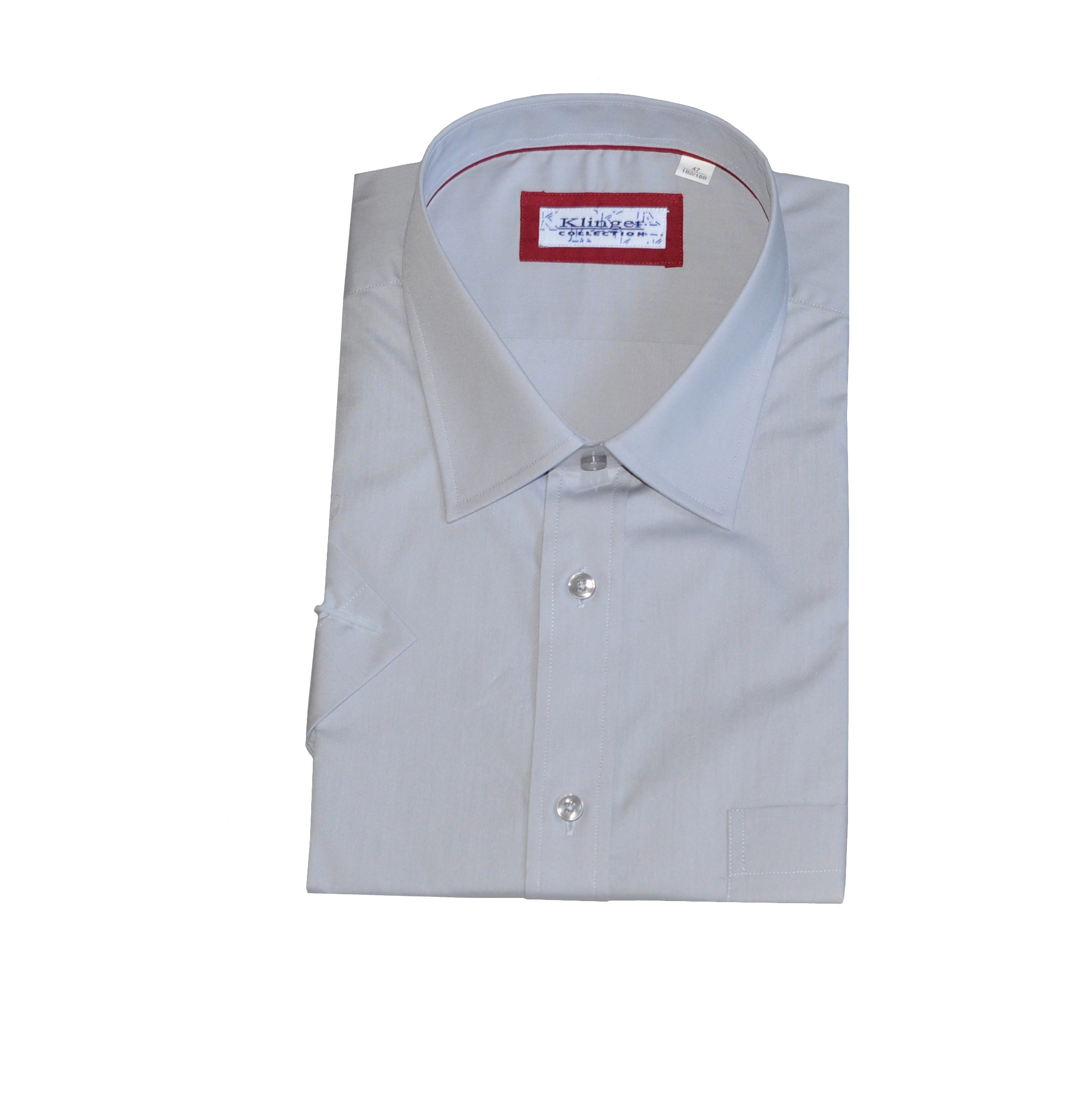 

Elegancka męska koszula XXXL 48 3XL krótki rękaw