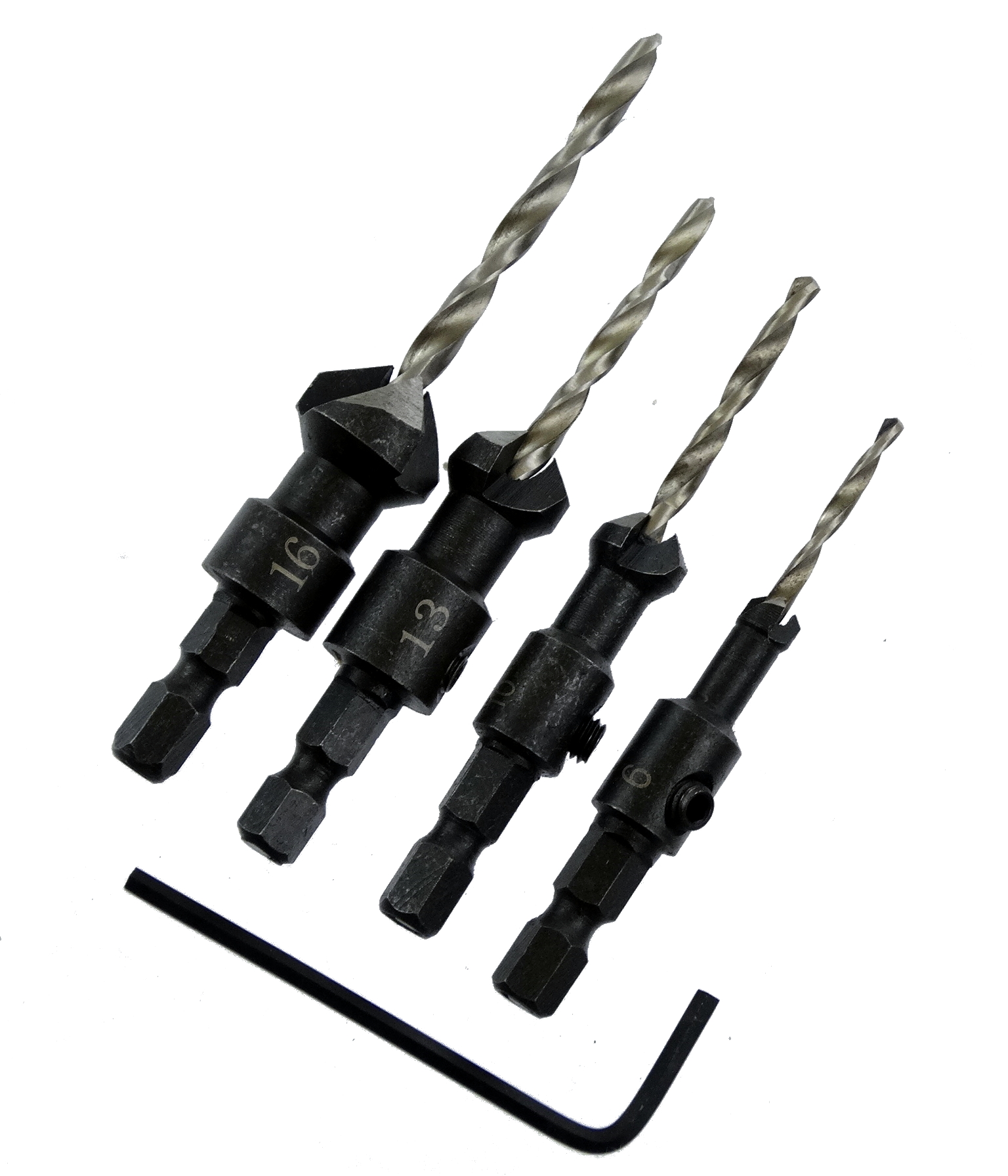 

Wiertła do drewna z gzymką fazownikiem 3,4,5,6mm