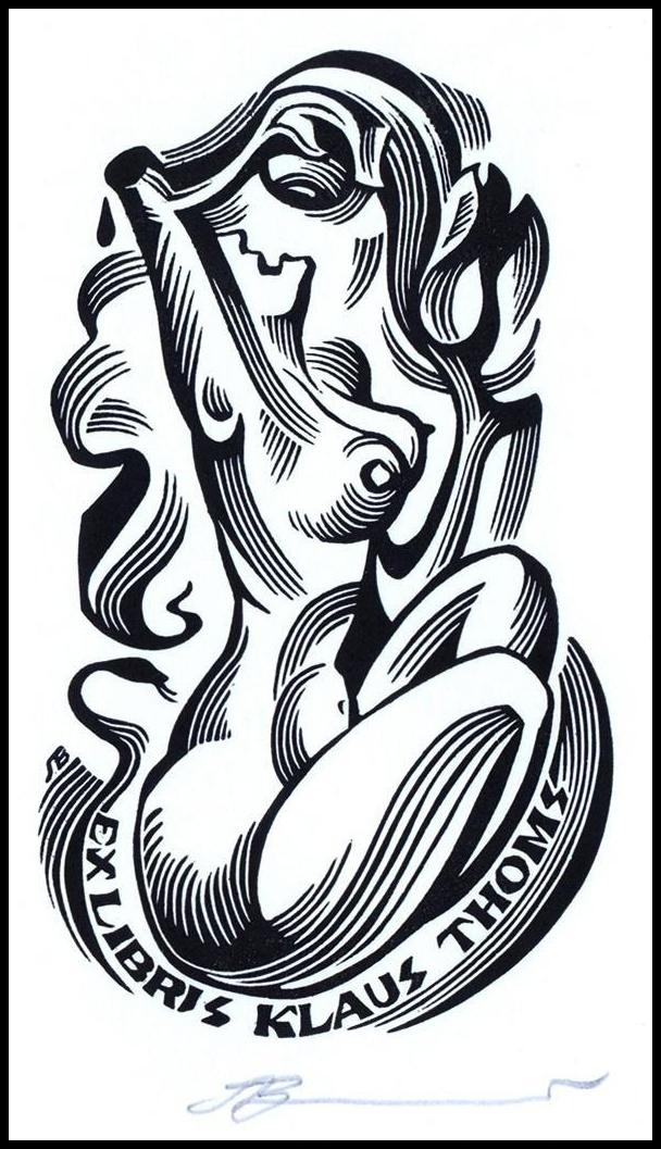Leonenko 1990 Exlibris X3 Adam i Ewa Raj 289