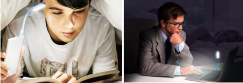 LAMPKA SILIKONOWA USB DO LAPTOPA 6 LED MOCNA EAN (GTIN) 5907621807504