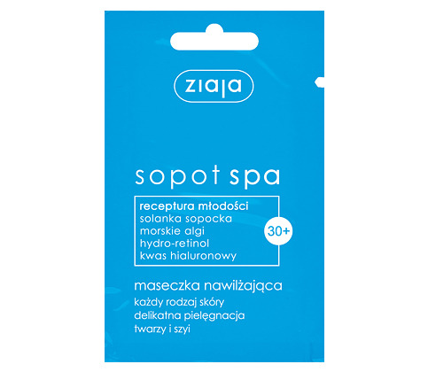 

Ziaja Sopot Spa Maseczka Nawilżająca, Hialuronowy