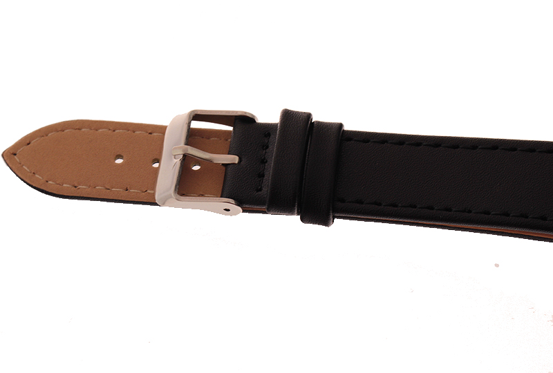 Pasek JORDAN KERR czarny 24 XL mm skóra naturalna