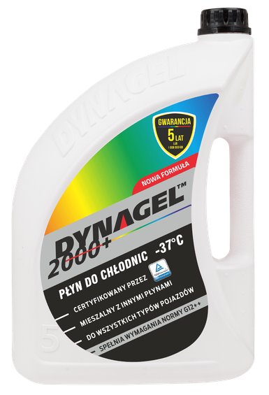

Dynagel 2000 Gotowy Płyn Do Chłodnic -37C 5L