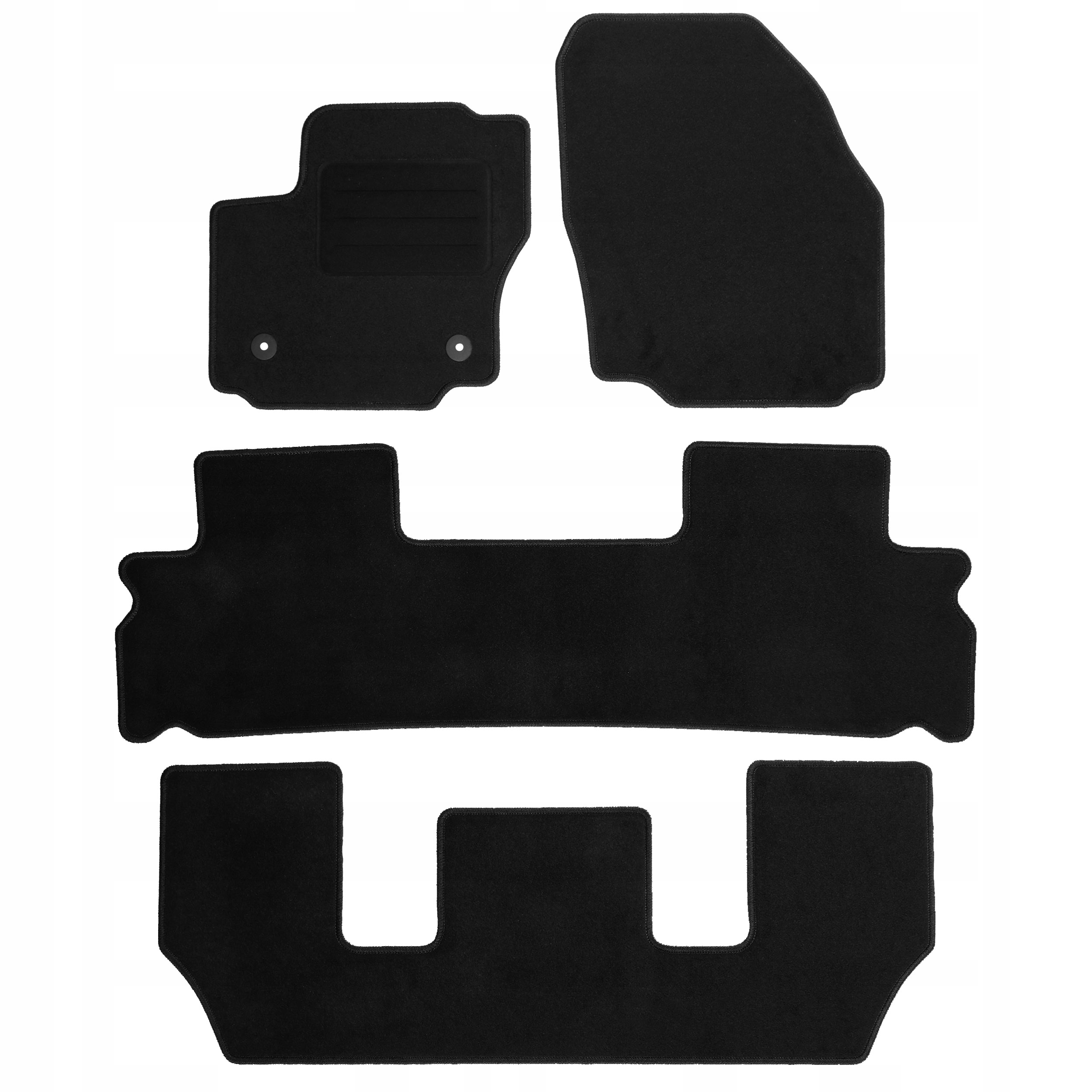 Ford Galaxy II 7m 2012-2015 DYWANIKI BASIC CARMAT