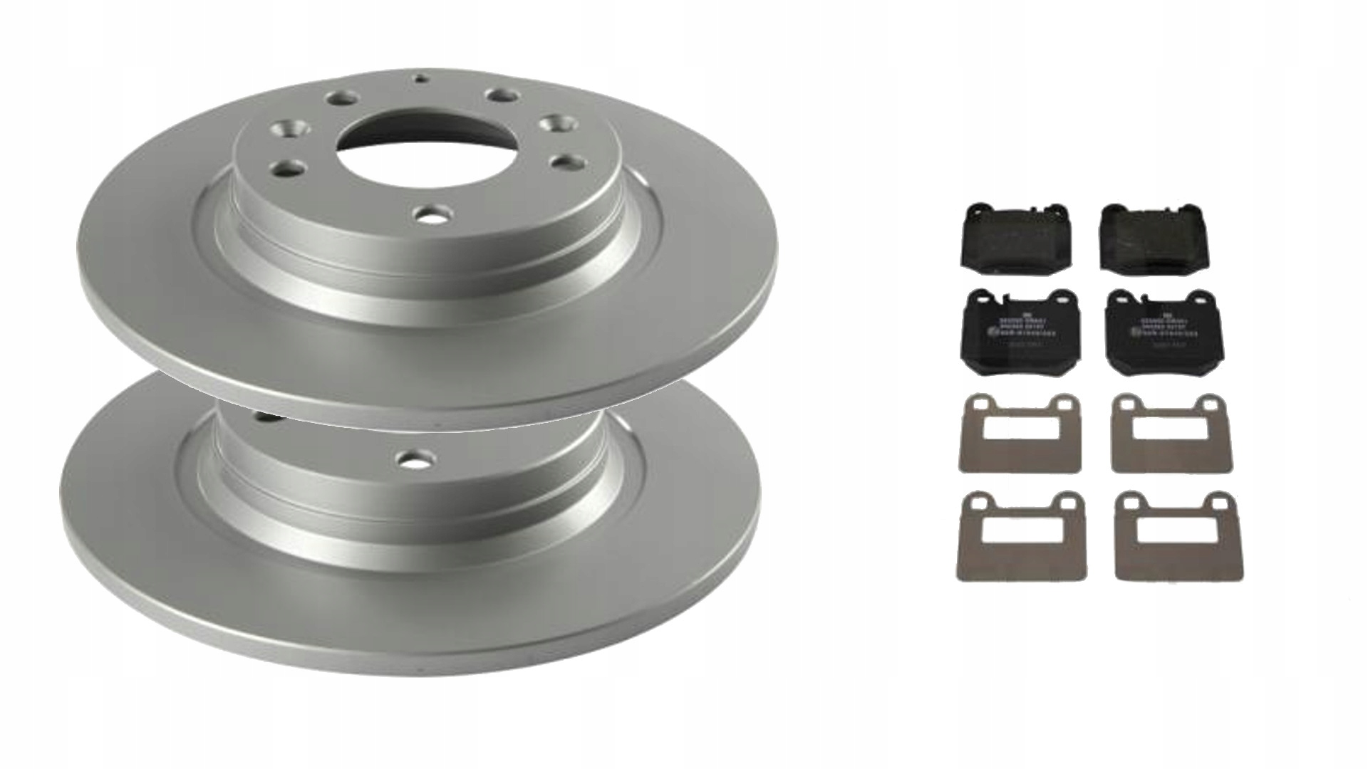 TARCZE BOSCH + KLOCKI TYL - MERCEDES ML W163 331mm Strona zabudowy tył
