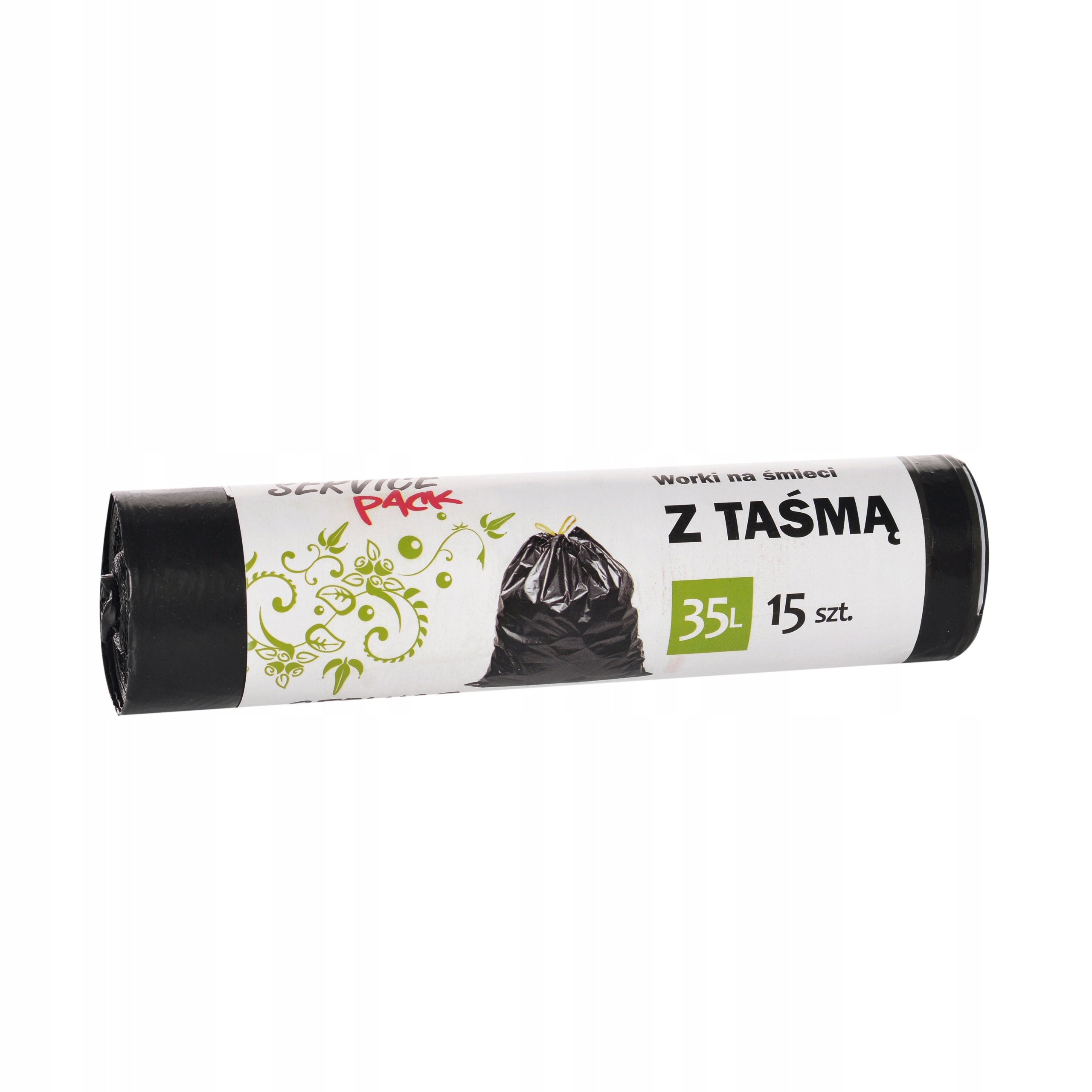 

Worki Na Smieci Ldpe 35l/15szt/ Z Taśmą Ściągającą