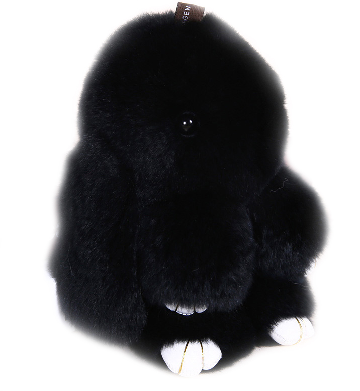 

Brelok Królik Futrzany Rabit Pompon Króliczek 2018