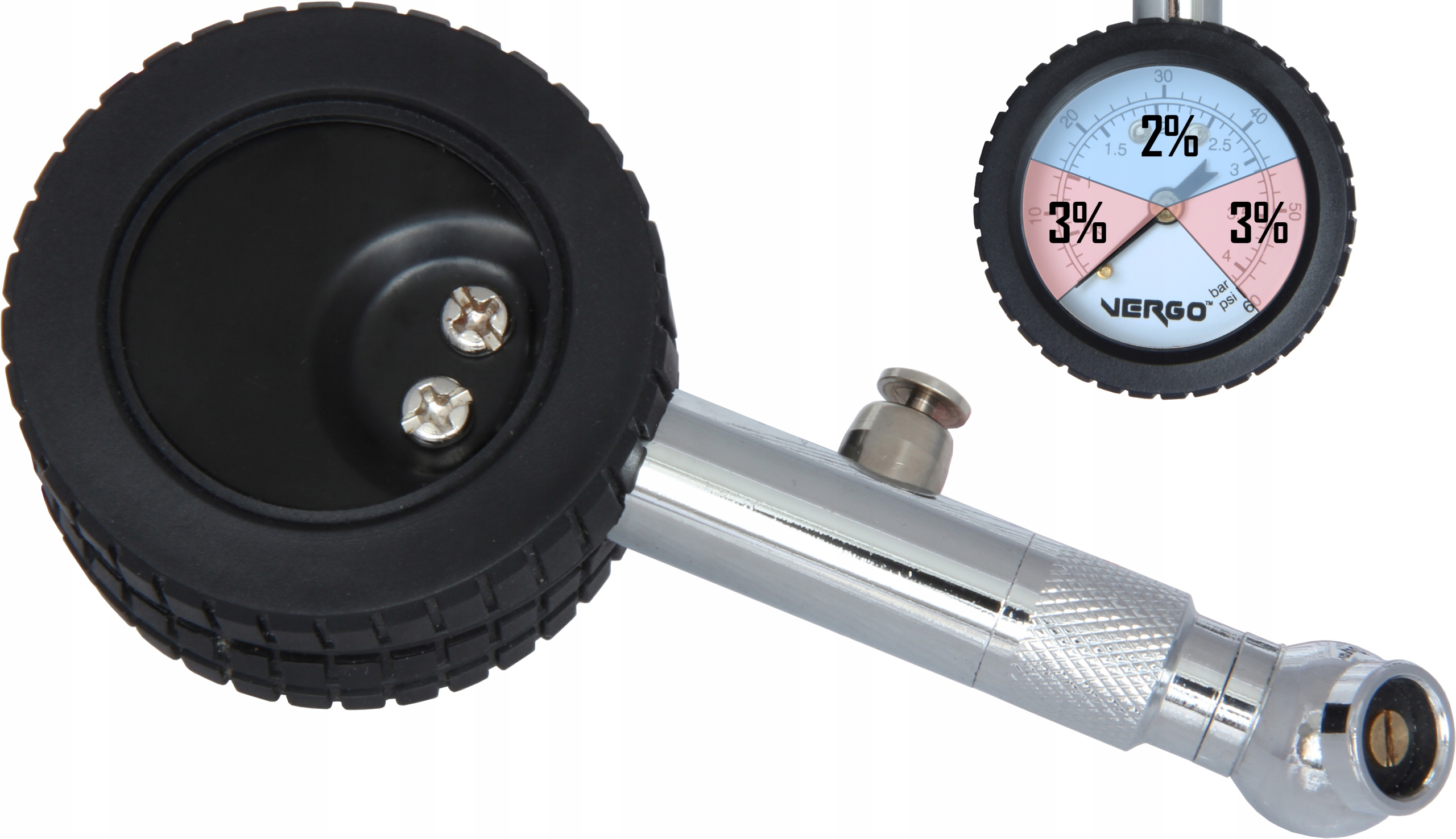 Шиномонтажный Манометр 4 Бар / 60 PSI EAN 05906660431015