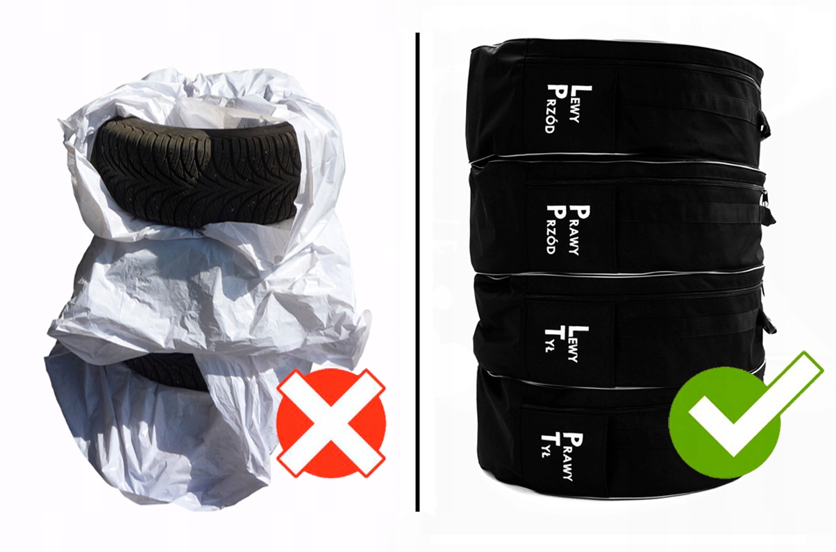 POKROWCE NA OPONY / KOŁA Z OTWOREM - 185/60 R16 Numer katalogowy producenta 5904441499766