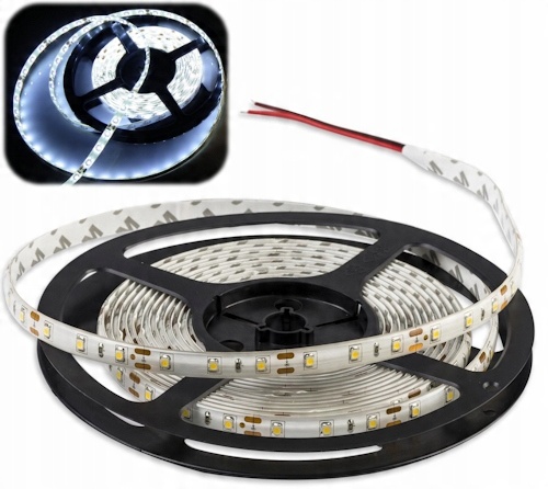 

Taśma Listwa Led Smd Wodoodporna IP65 Zimna 5m