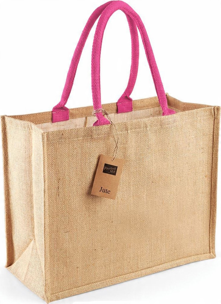 

Eko Torba Z Juty Na Zakupy W407 42x33x19 Fuchsia