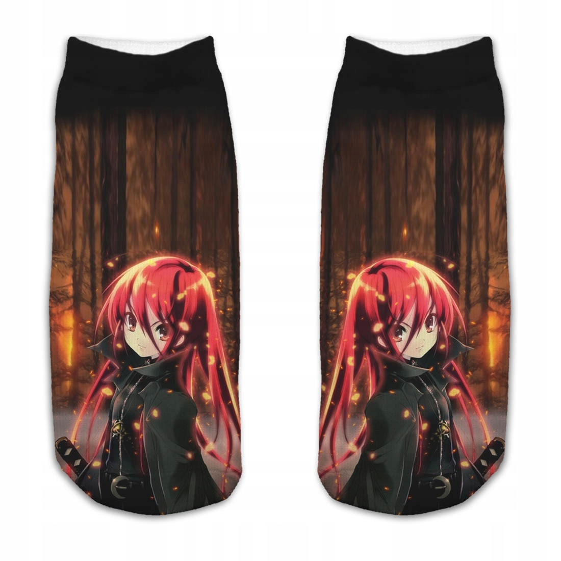 

Skarpetki Stopki Fullprint 3D Postać Anime Trwałe