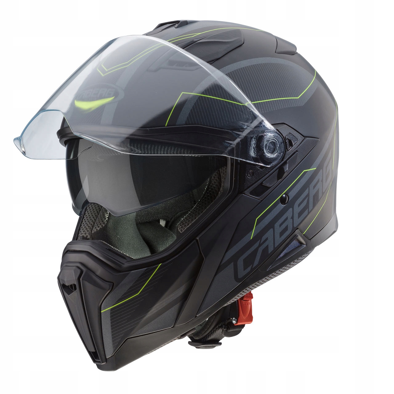 KASK INTEGRALNY CABERG JACKAL czarno żółty roz.XXL EAN (GTIN) 8002391061860