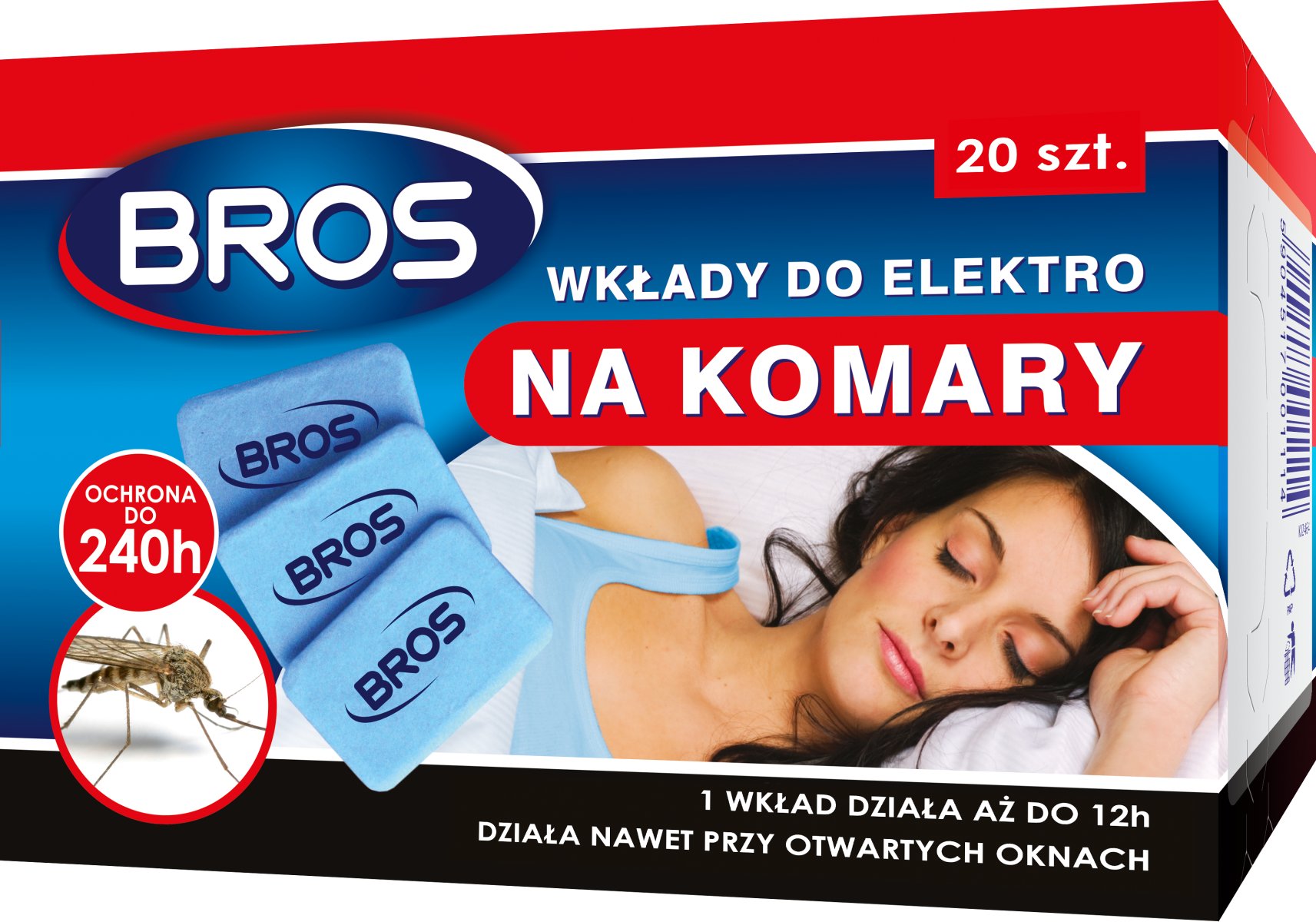 

Bros 20 Wkładów Na Komary Do Elektrofumigatora!!