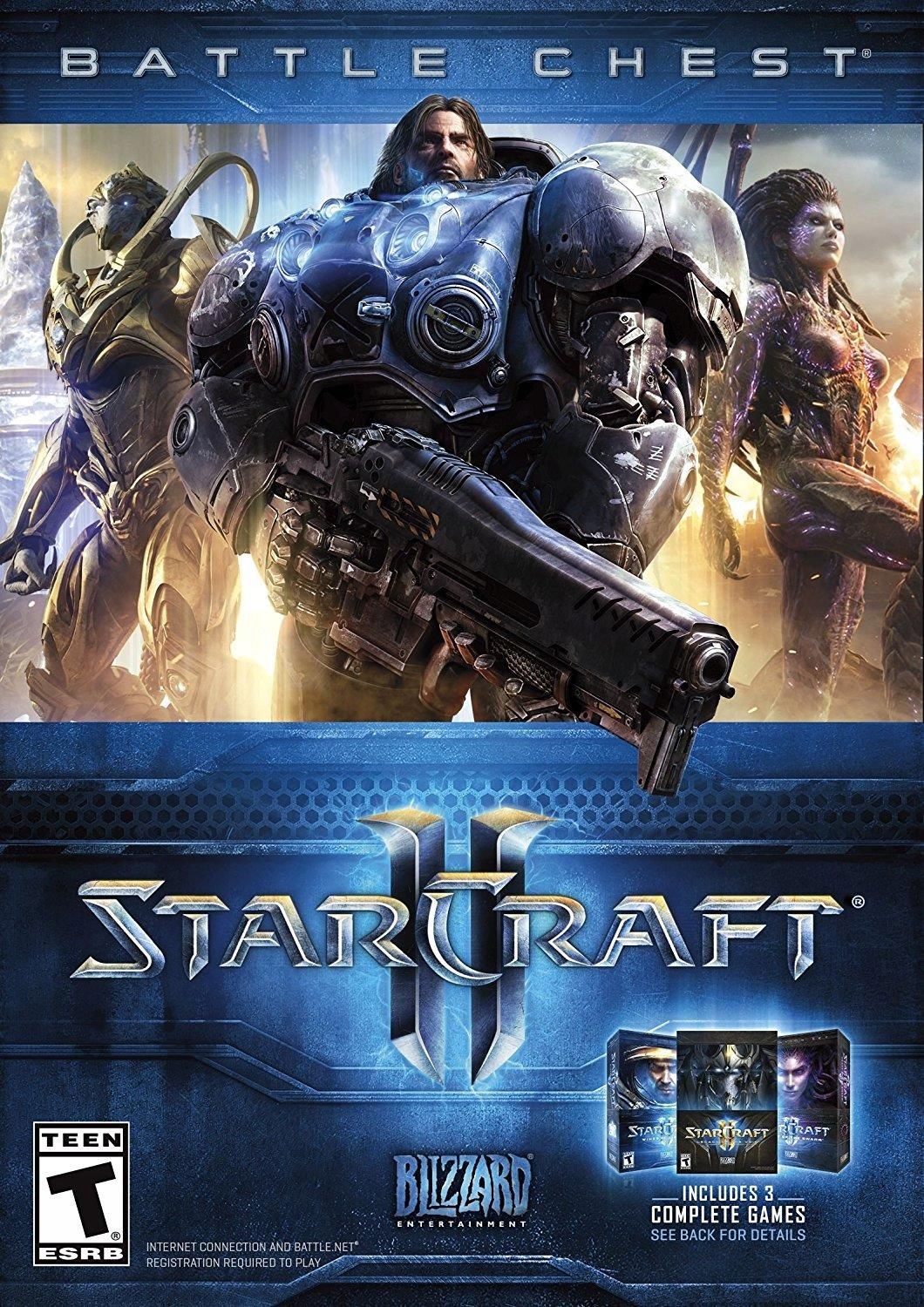 Starcraft II 2 Battle Chest Battlechest Klucz 3GRY
