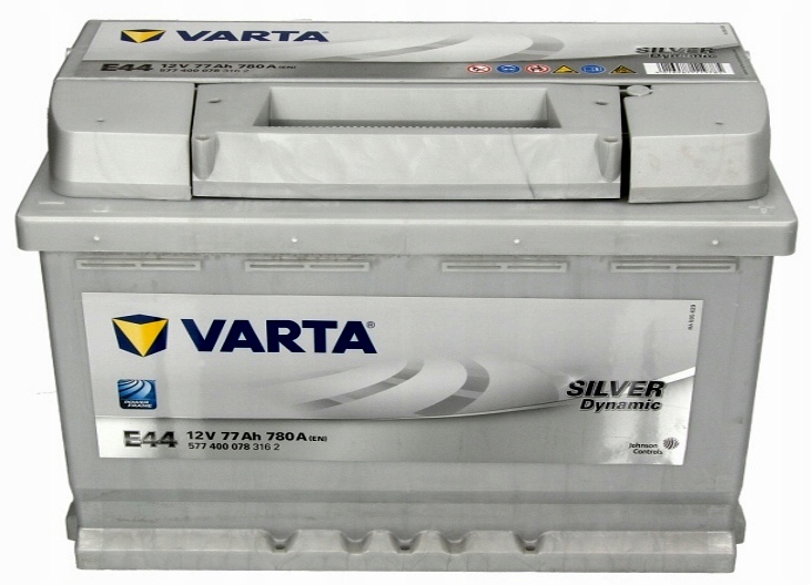 Varta Silver Dynamic E44 12V 77Ah/780A P+