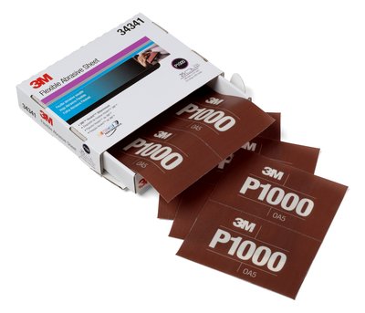 3M 34341 гибкий лист P1000 140X170MM бесплатно!