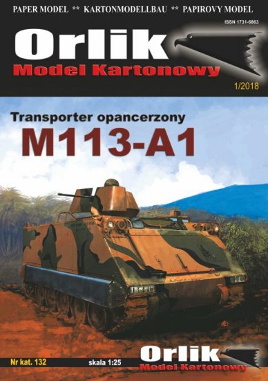 1:25 Transporter opancerzony M113-A1 Orlik 132