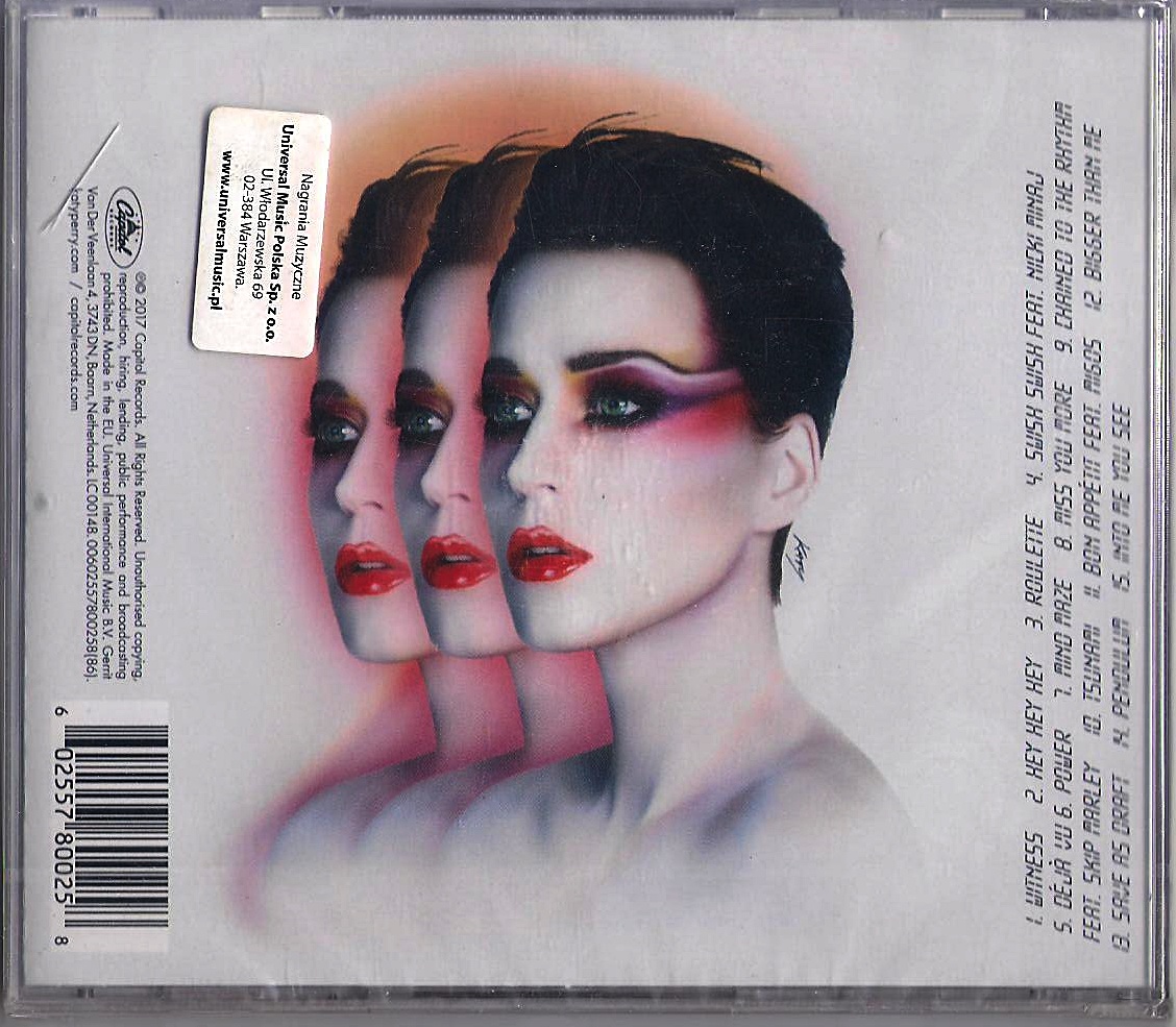 KATY PERRY WITNESS CD Wytwórnia Capitol Records
