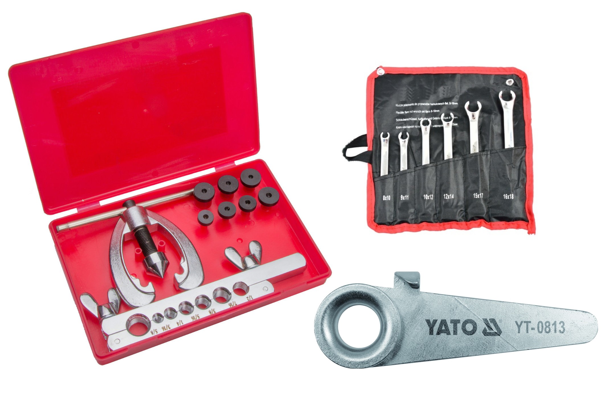 Комплект для зачистки проводов + ключи + гибочный станок