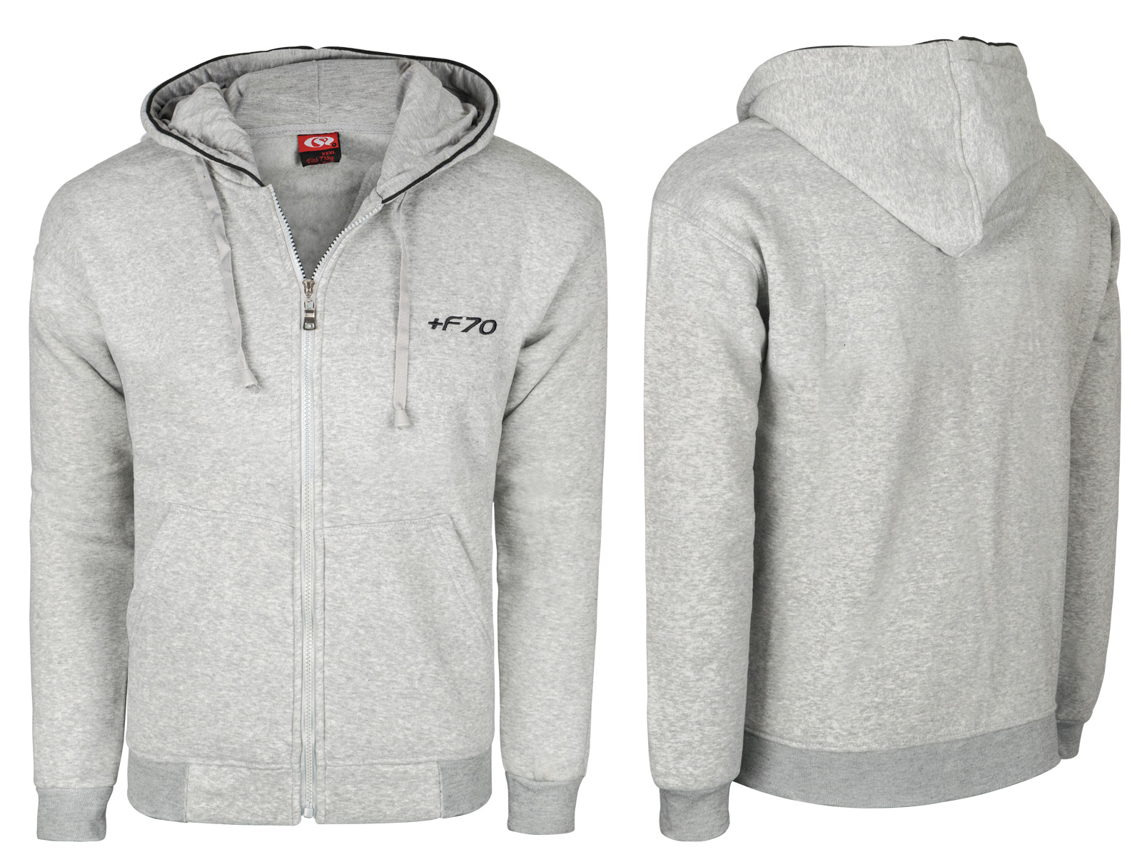 

Bluza Męska Rozsuwana Kapturem 011VT 3XL melanż