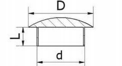 ZAŚLEPKI DO OTWORÓW FI 20 ZATYCZKI NA OTWÓR 20 SZT Kod producenta 05244X10