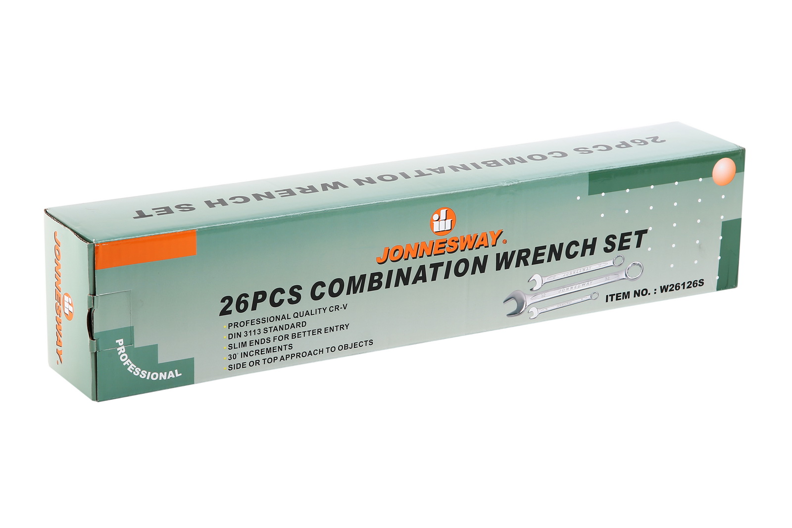 Jonnesway Klucze plasko oczkowe zestaw 26 szt 6 32 Brand Jonnesway
