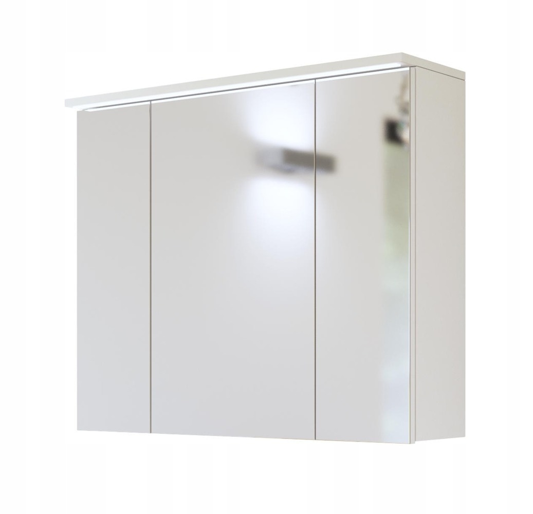 ZESTAW MEBLI ŁAZIENKOWYCH 80 CM GALAXY WHITE Kolor mebla biały