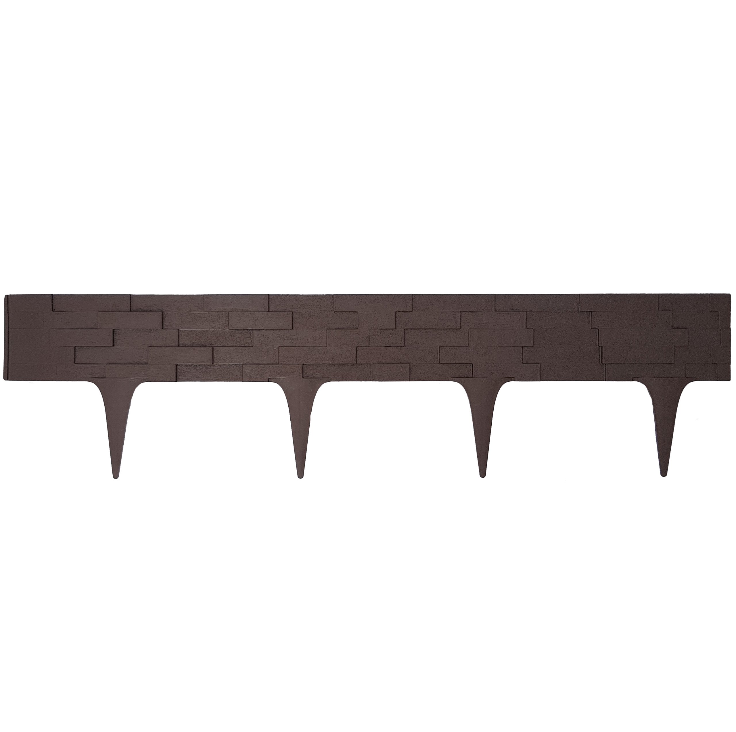 Palisada płotek STONE CIEMNOBRĄZOWY Producent GardenPlus+