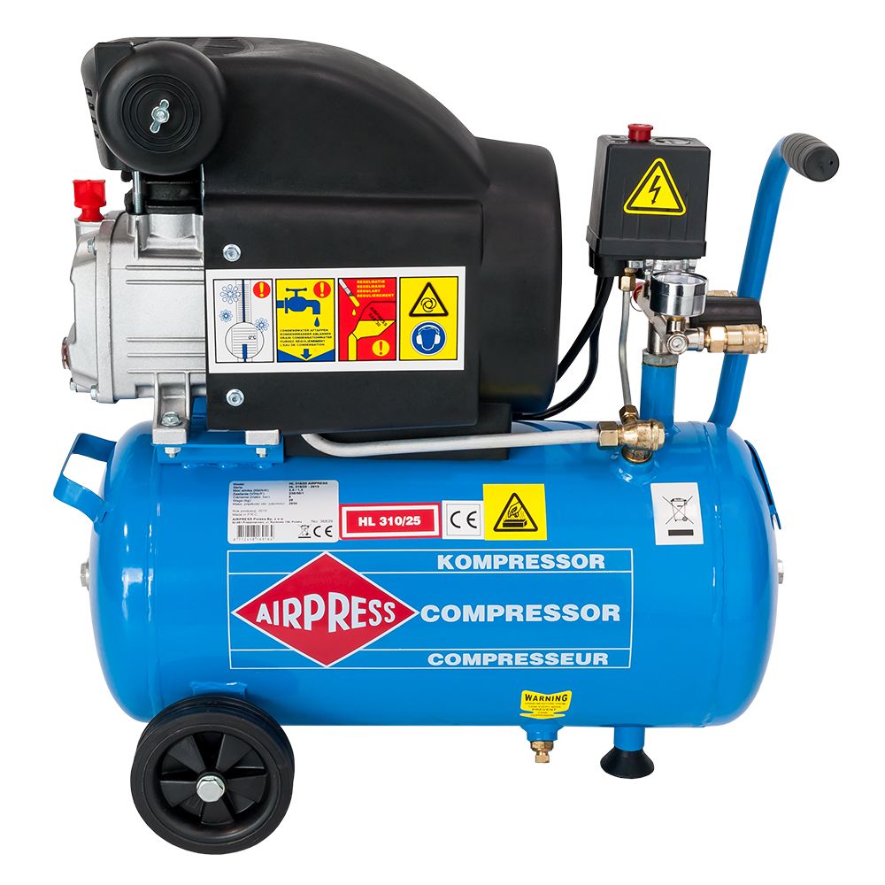 KOMPRESOR SPRĘŻARKA HL 310-25 225L/MIN AIRPRESS Zasilanie sieciowe