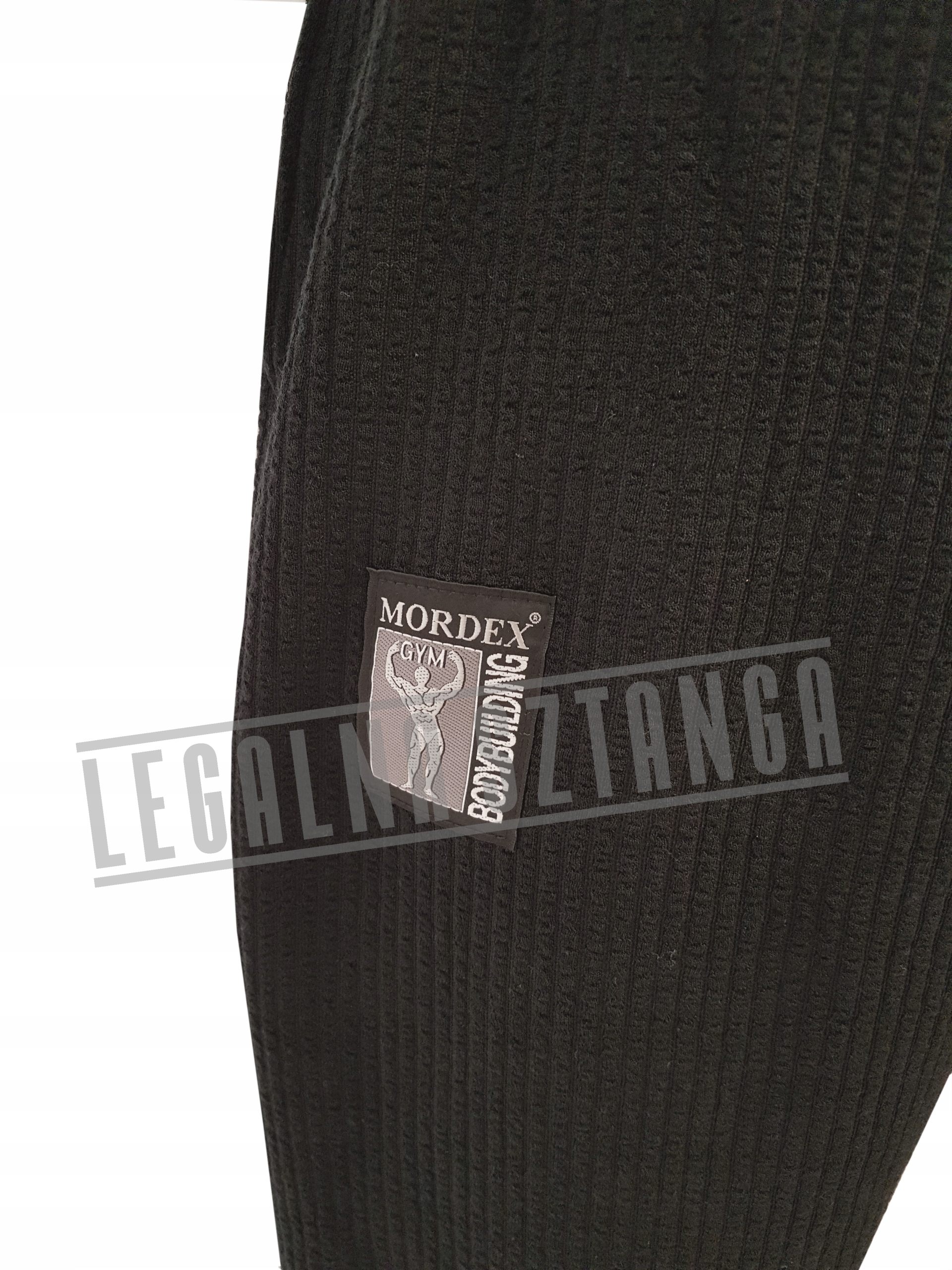 Spodnie prążkowane MORDEX czarne XXL YORK Właściwości brak