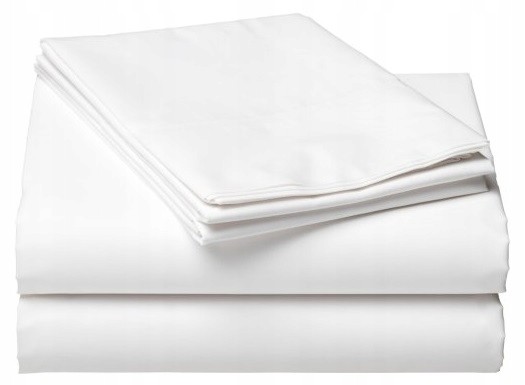 PRZEŚCIERADŁO HOTELOWE 180x220 BAWEŁNA POŚCIEL