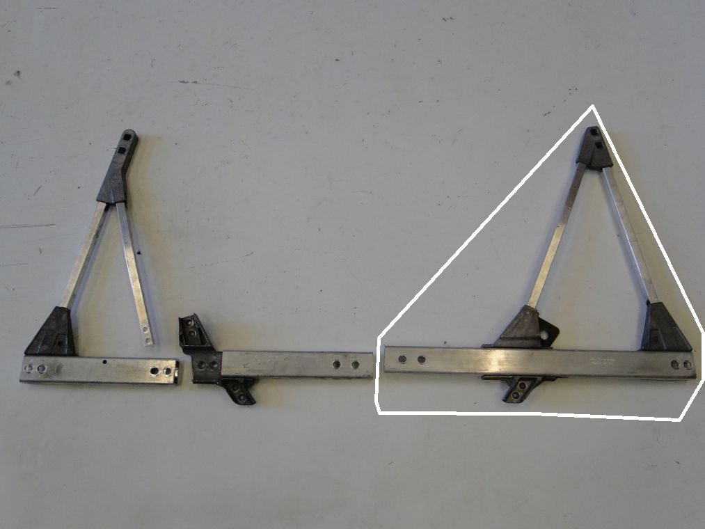 MERCEDES S W222 217 WZMOCNIENIE LEWE A2225200185