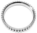 PIERŚCIEŃ ABS KORONKA PEUGEOT 206 99X80X10MM