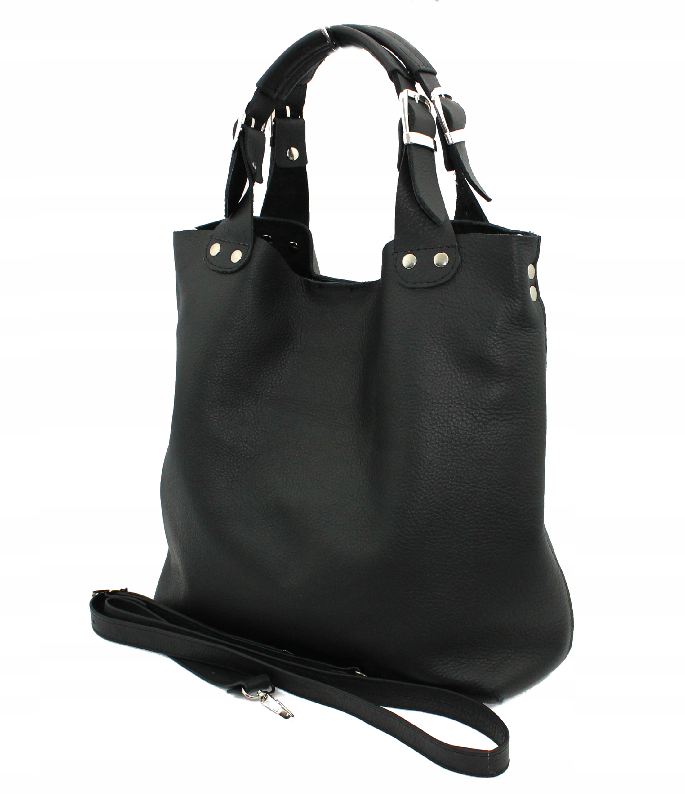 TOREBKA TORBA SKÓRZANA DUŻA A4 ELEGANCKA SHOPPER Płeć kobieta