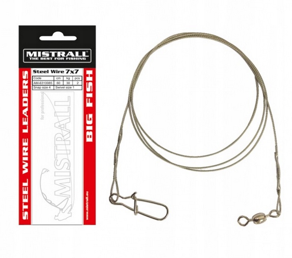 

Przypony sumowy Sum Big Fish 60 cm 30 kg 2 sztuki