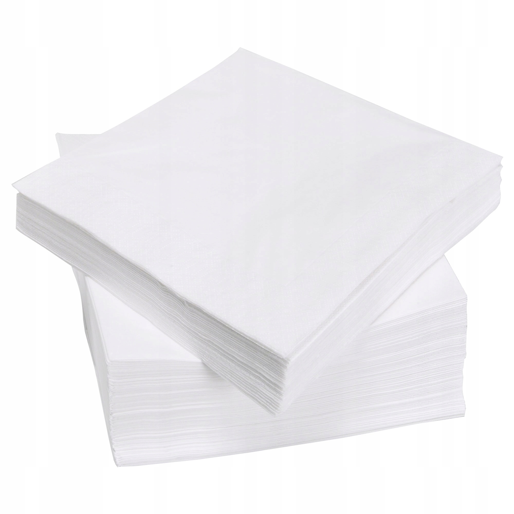 

Ikea Fantastisk 100szt Serwetki 40x40 Białe Biały