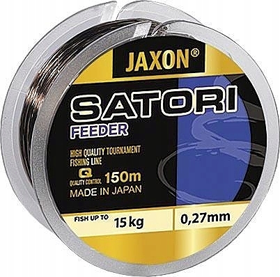 

Żyłka Jaxon Satori Feeder 150m 0.27mm