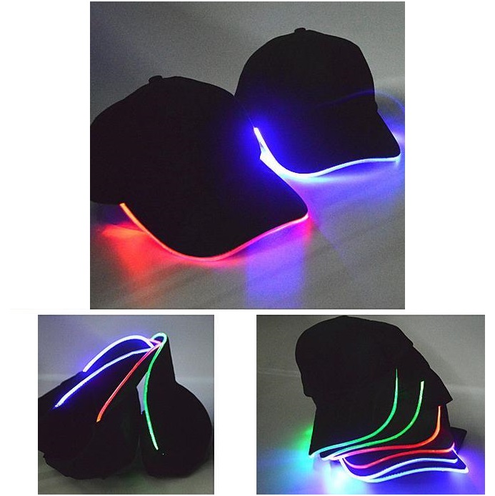 CZAPKA Z DASZKIEM BEJSBOLÓWKA LED ŚWIECĄCA HIT Płeć uniseks