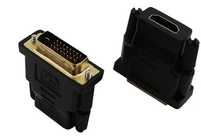Adapter HDMI 2.0 a i b - DVI 24+1 GOLD CX-AA102 HQ EAN (GTIN) 5904292450732