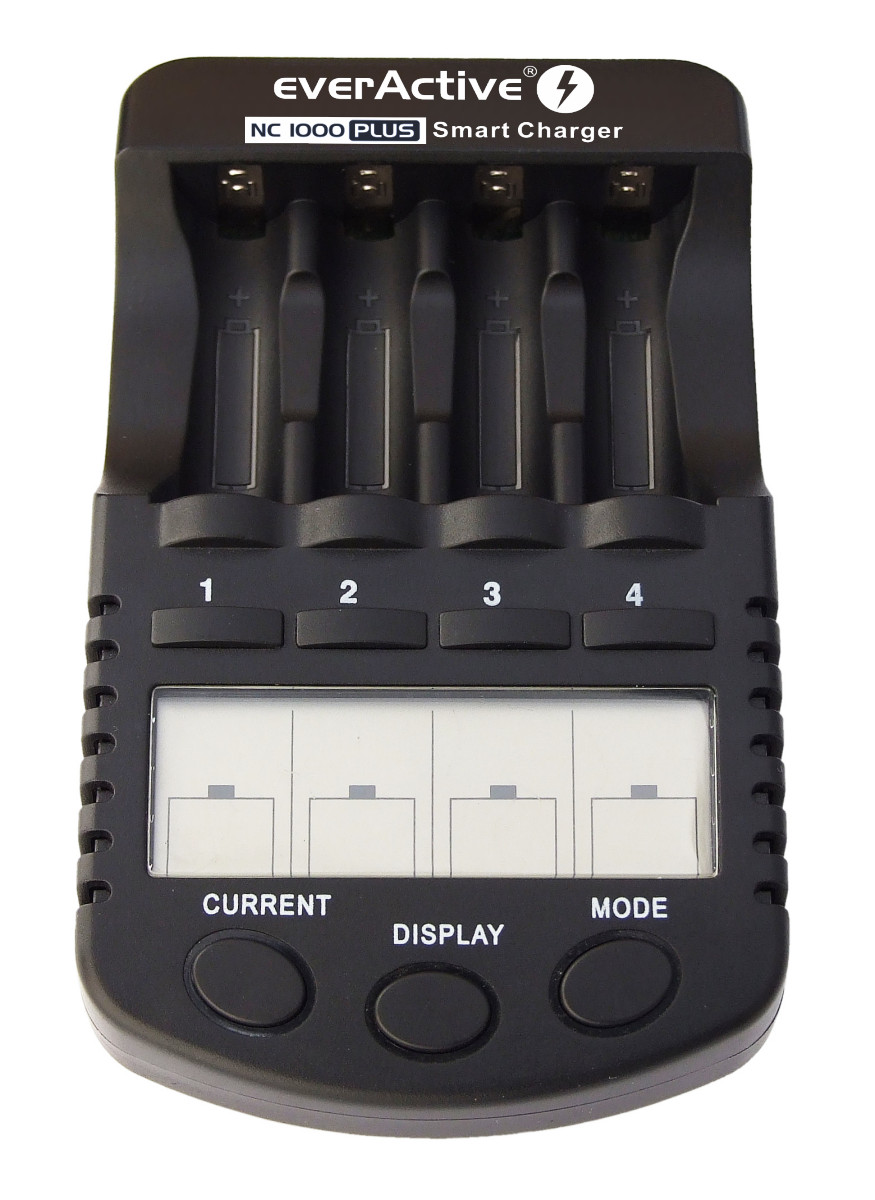 EverActive NC-1000 Plus зарядное устройство новый улучшенный EAN (GTIN) 5902020523819
