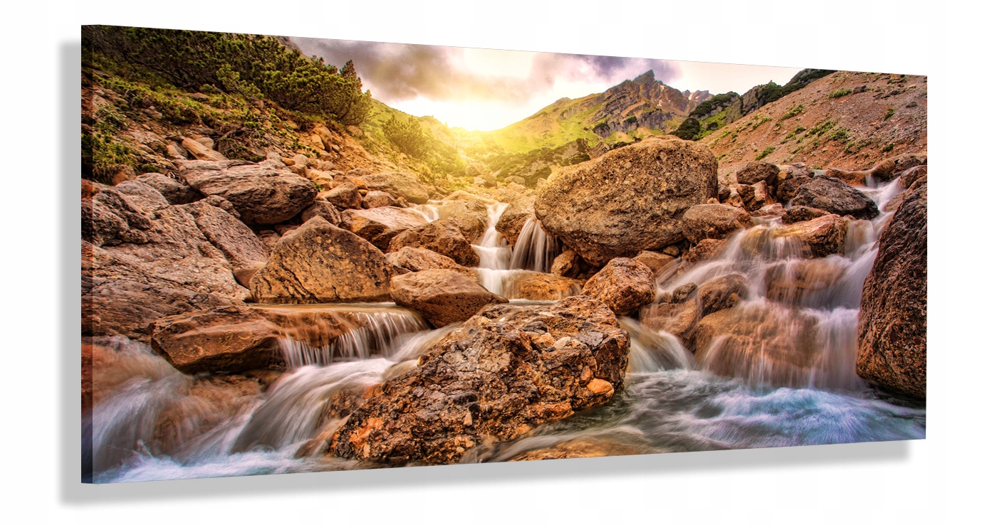 

Obraz 120x50 Wodospad Wielka Panorama Do Salonu