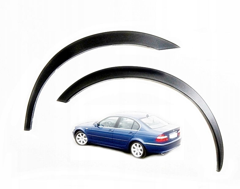 352 - BMW 3 E46 Pads on the fender of the molding 4 шт. 98-05