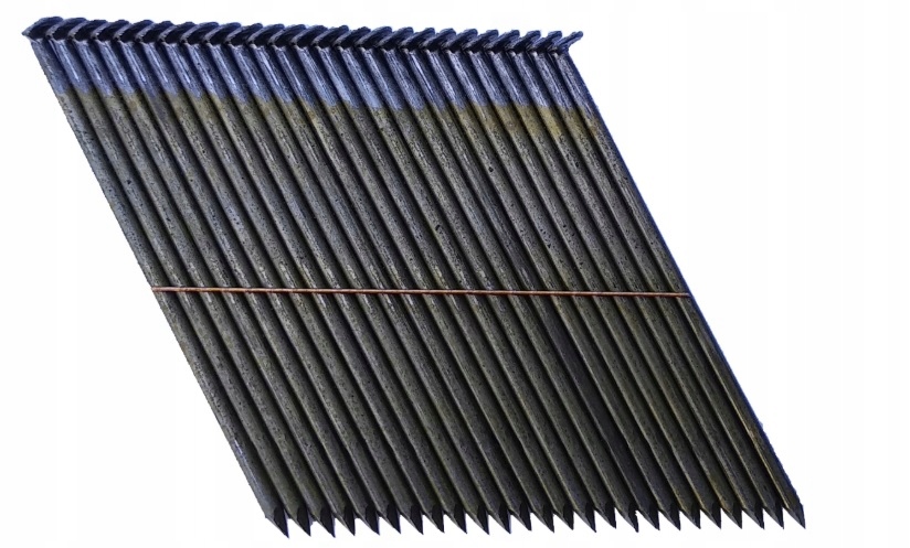 GWOŹDZIE ŁĄCZONE DRUTEM KĄT 28 STOPNI F28WW 50mm