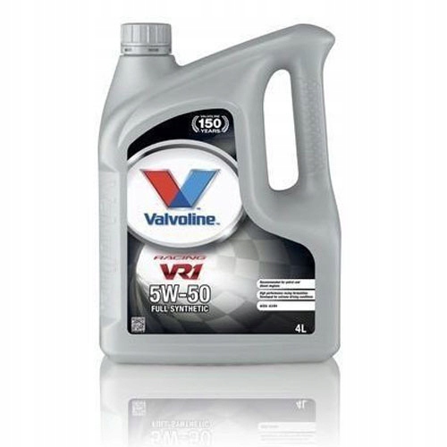 

Valvoline VR1 Racing 5W-50 4L Certyfikat