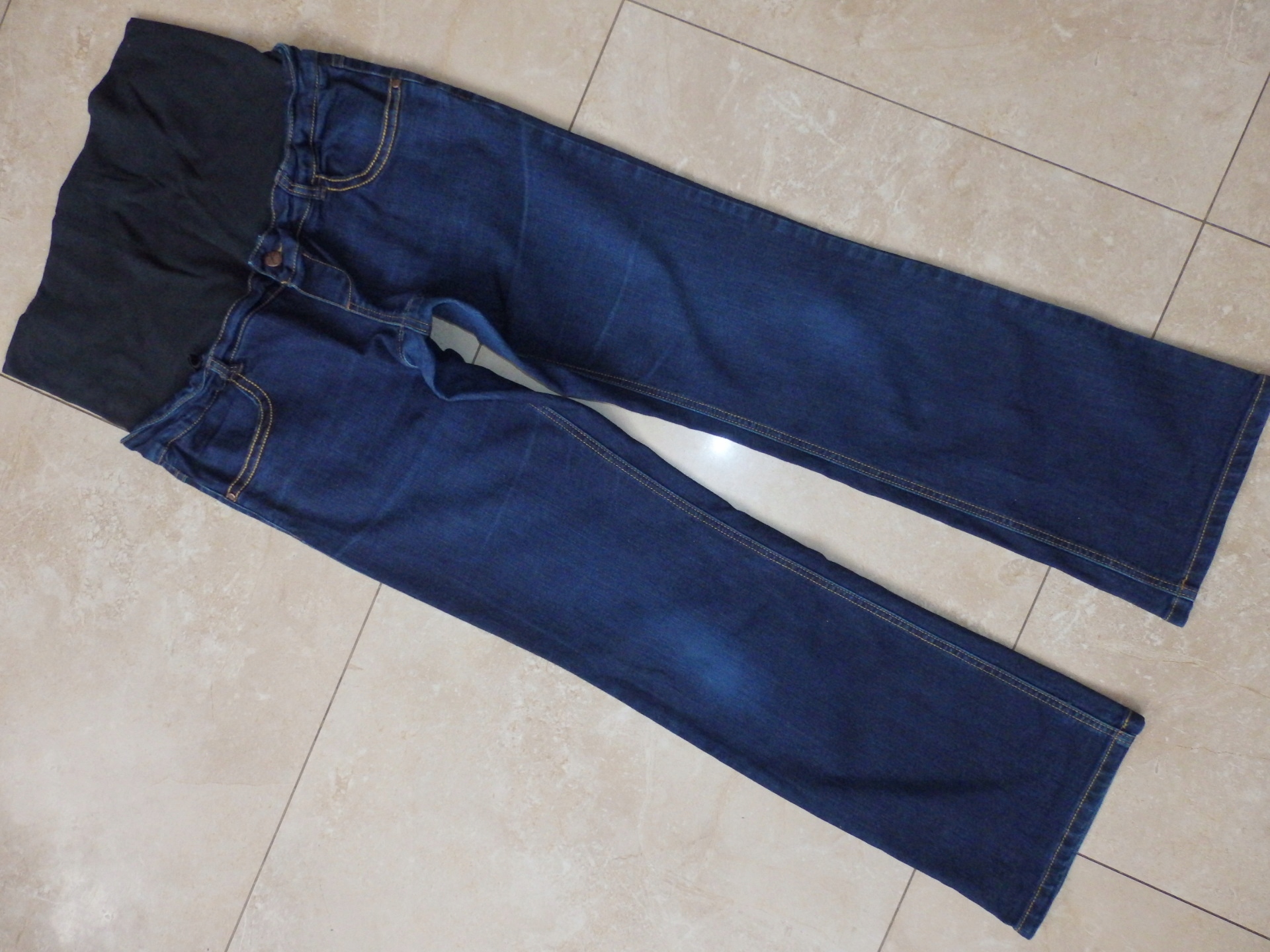 MAMALICIOUS __ CIĄŻOWE SPODNIE JEANSY W32 L32 Marka Mamalicious