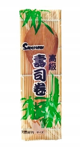 

Mata bambusowa do sushi 24x24cm łopatka do ryżu