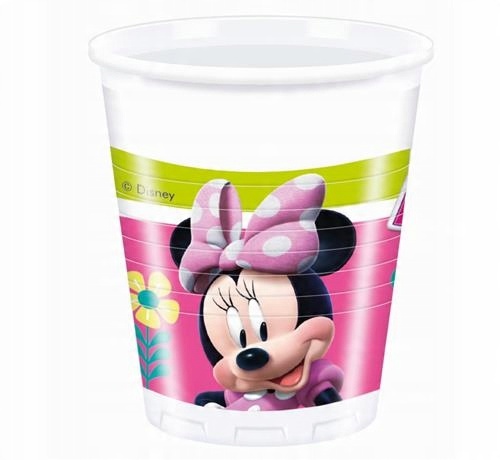 

Kubeczki plastikowe Myszka Miki Minnie 8 szt 1